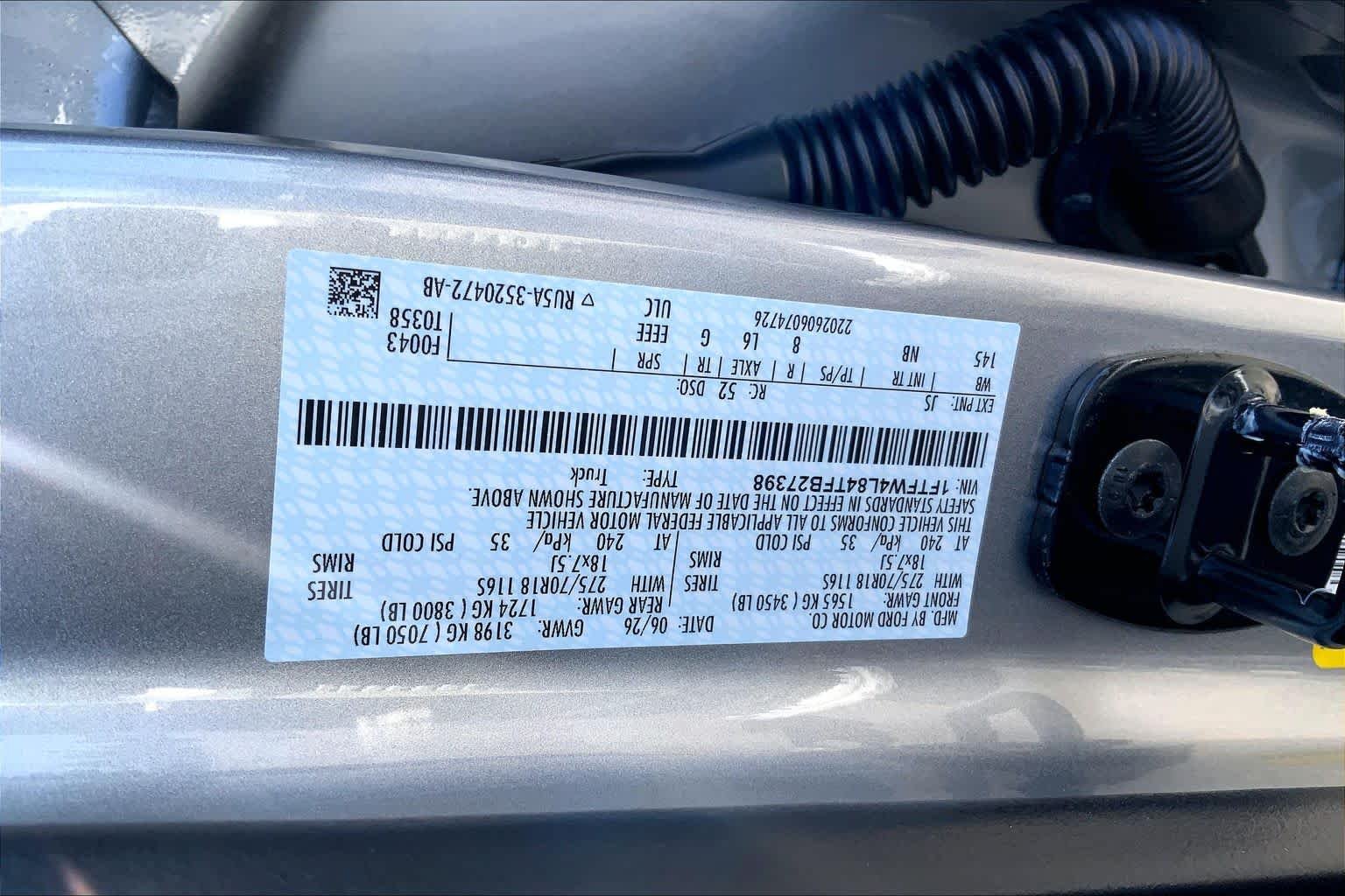 New 2026 Iconic Silver Metallic Ford Tremor® image 18