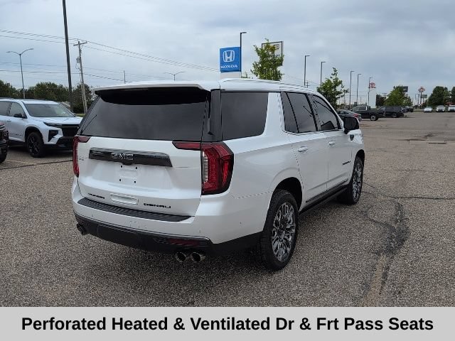 Used 2024 White Frost Tricoat GMC Denali Ultimate image 19