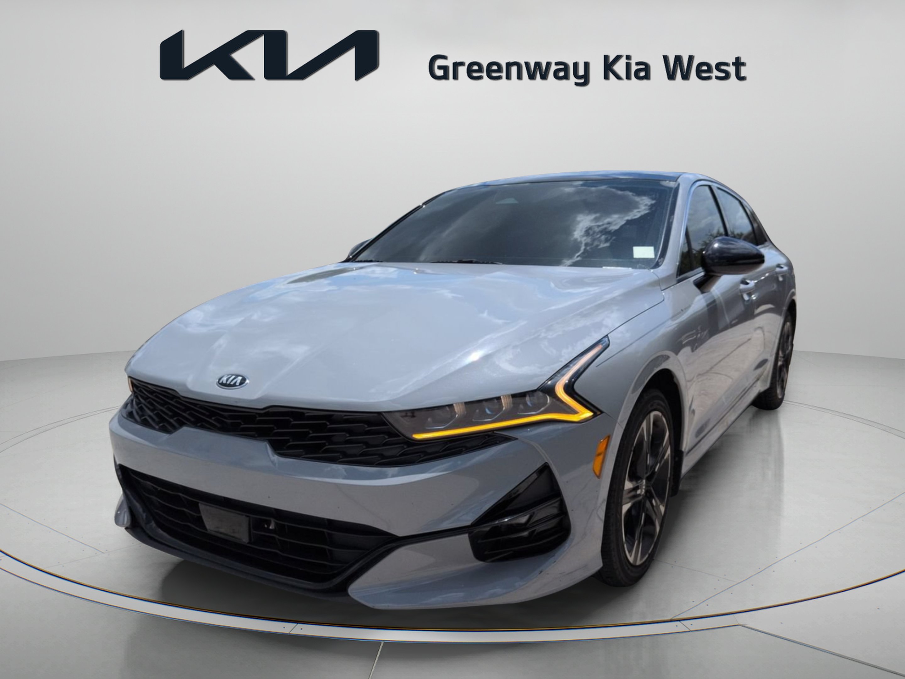 Used 2021 Wolf Gray Kia GT-Line image 4