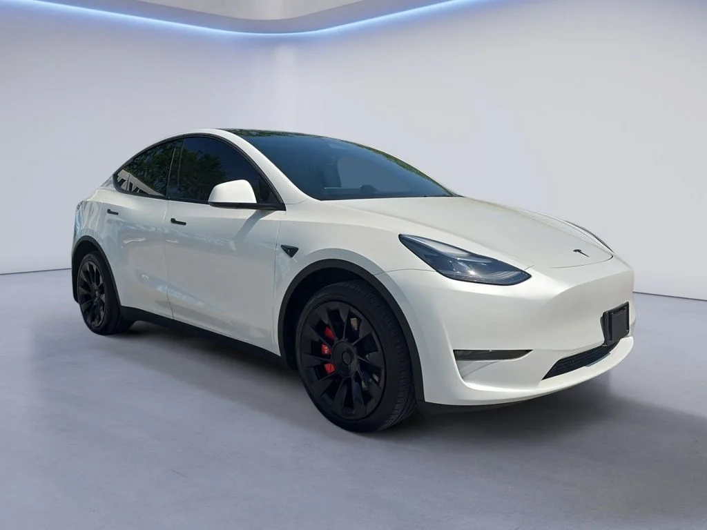 Used 2024 Pearl White Multi-Coat Tesla Long Range image 8