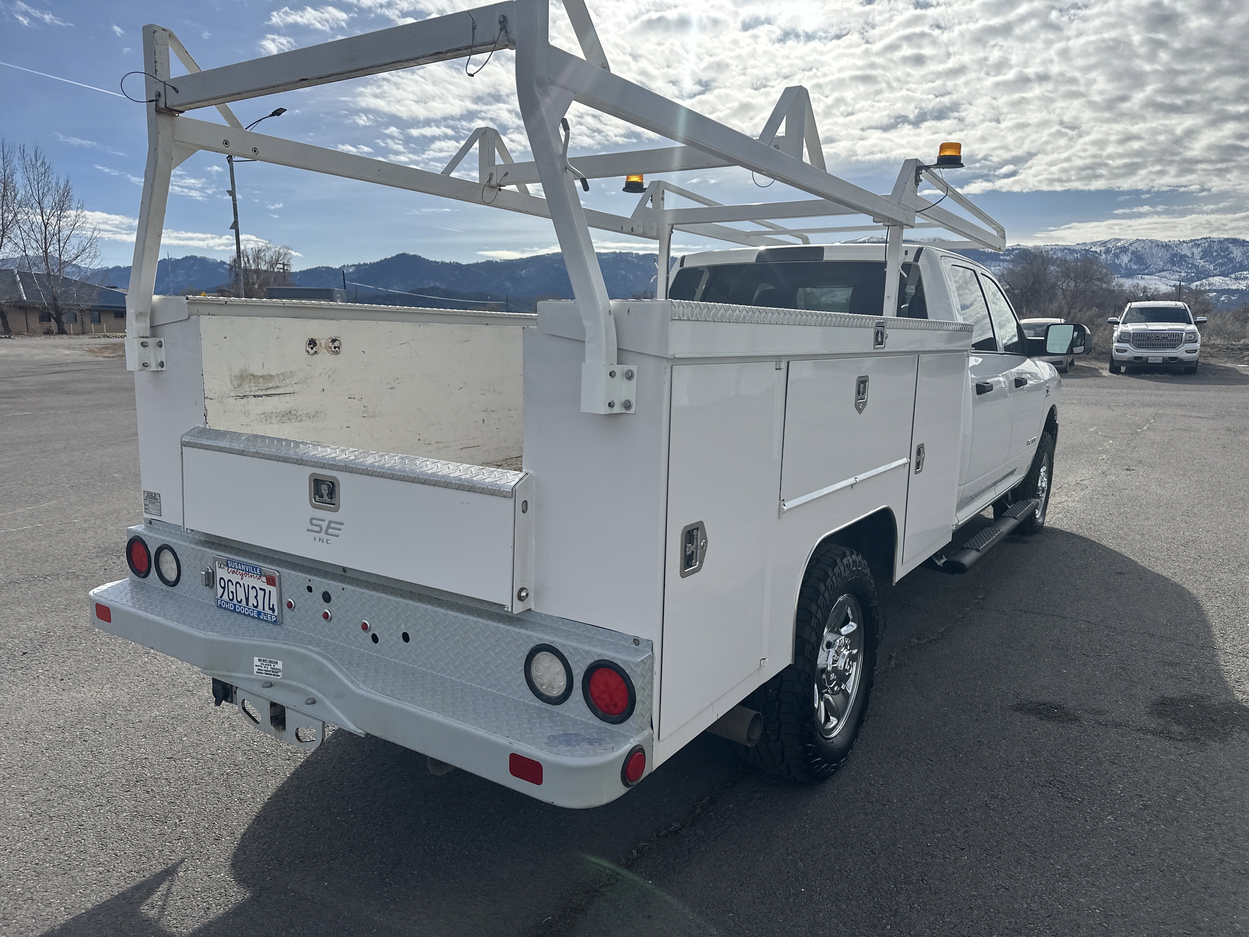 Used 2021 Bright White Clearcoat Ram Tradesman image 5