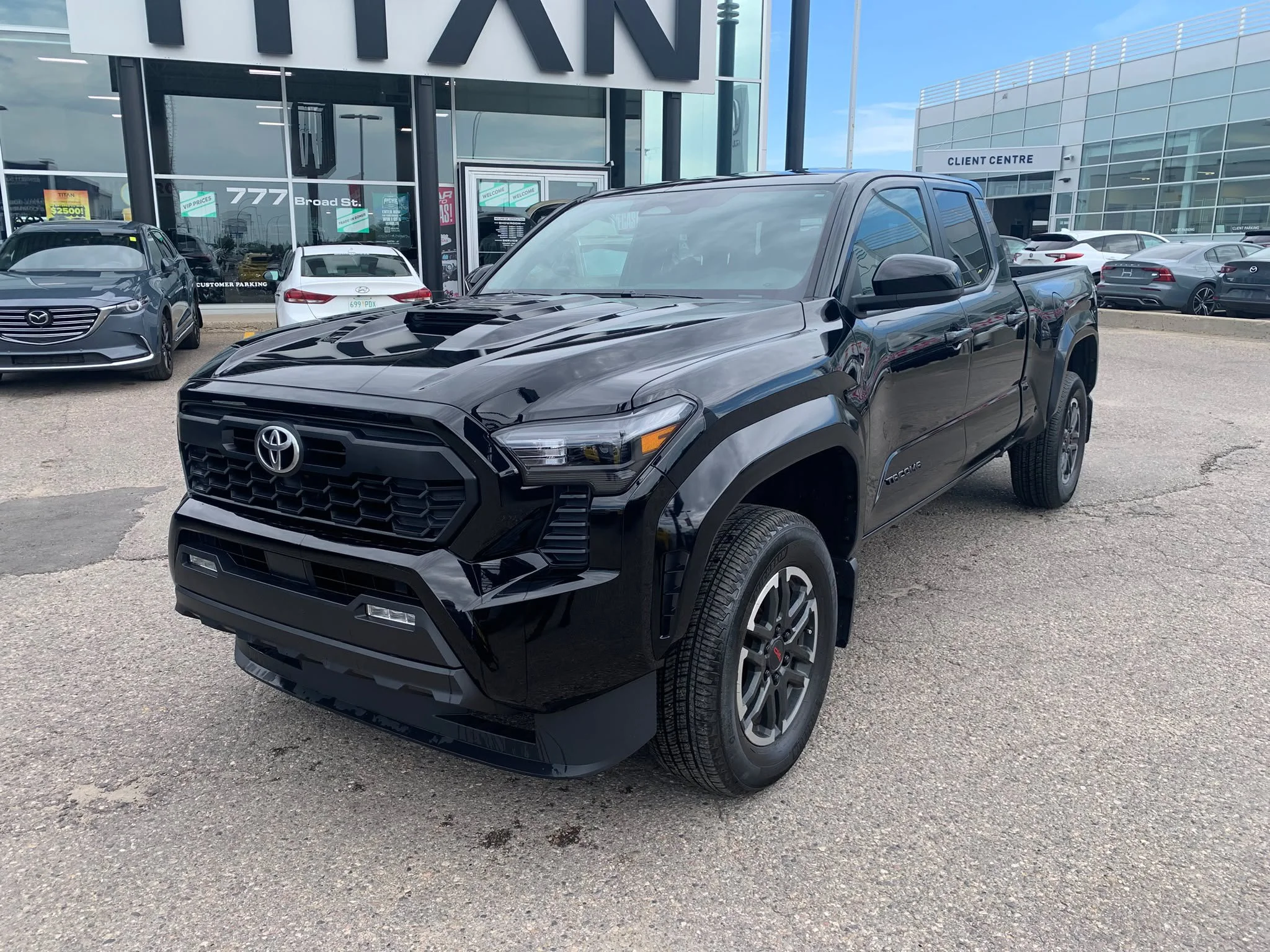 Certified Used 2024 Black Toyota TRD Sport 4x4*Adaptive Cruise | Htd Seats | 6 Foot Box | Tow Pkg | Park Assist | Lane Keep Assist image 3