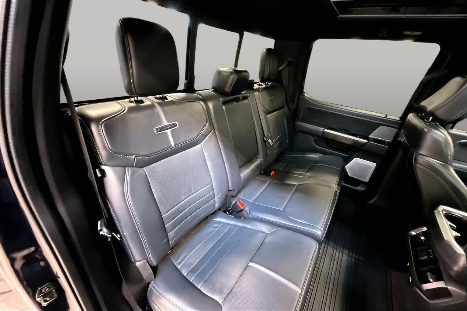 Used 2023 Antimatter Blue Metallic Ford Platinum image 19
