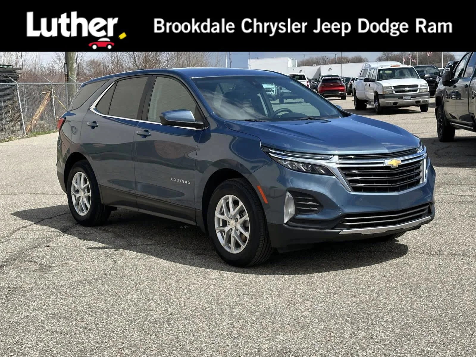 Used 2024 Lakeshore Blue Metallic Chevrolet LT image 1