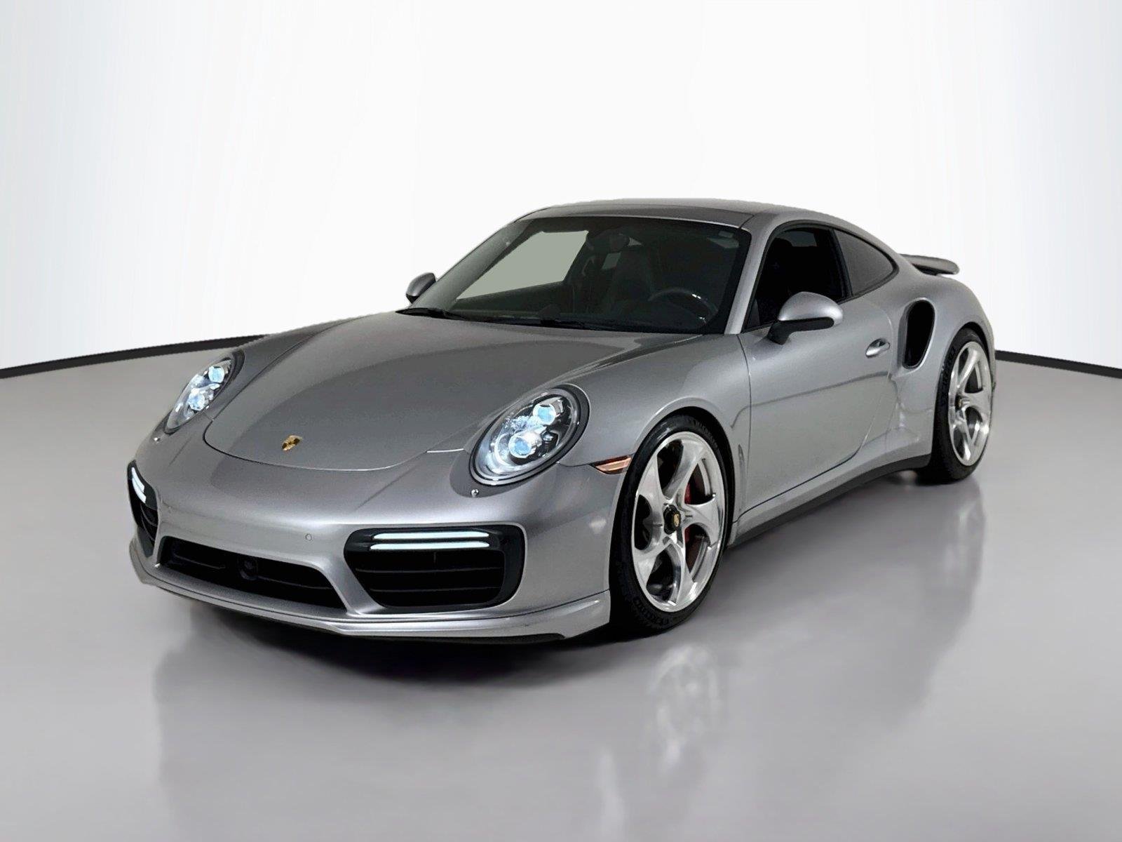 Used 2017 Rhodium Silver Metallic Porsche Turbo | Upgraded Exhaust | Upgraded Wheels | Sunroof image 44