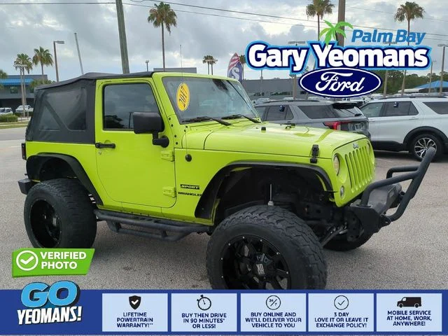 Used 2017 Green Jeep Sport image 1