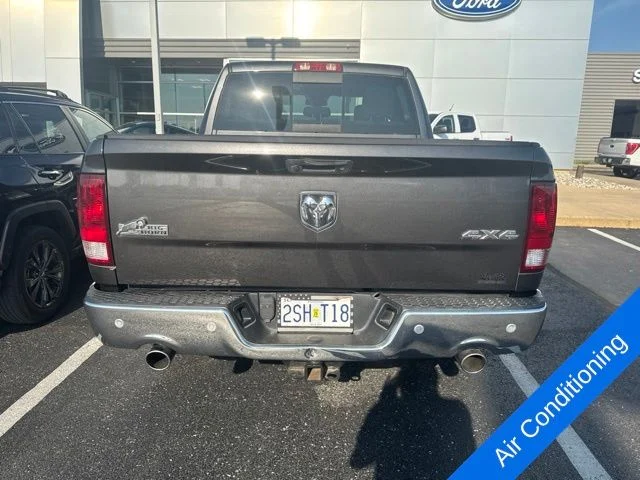 Used 2018 Granite Crystal Clearcoat Metallic Ram Big Horn image 9