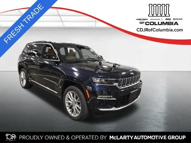 Used 2022 Blue Jeep Summit Reserve 4xe image 1