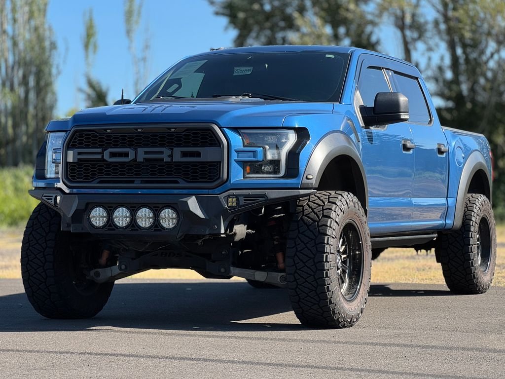 Used 2020 Blue Metallic Ford Raptor image 2
