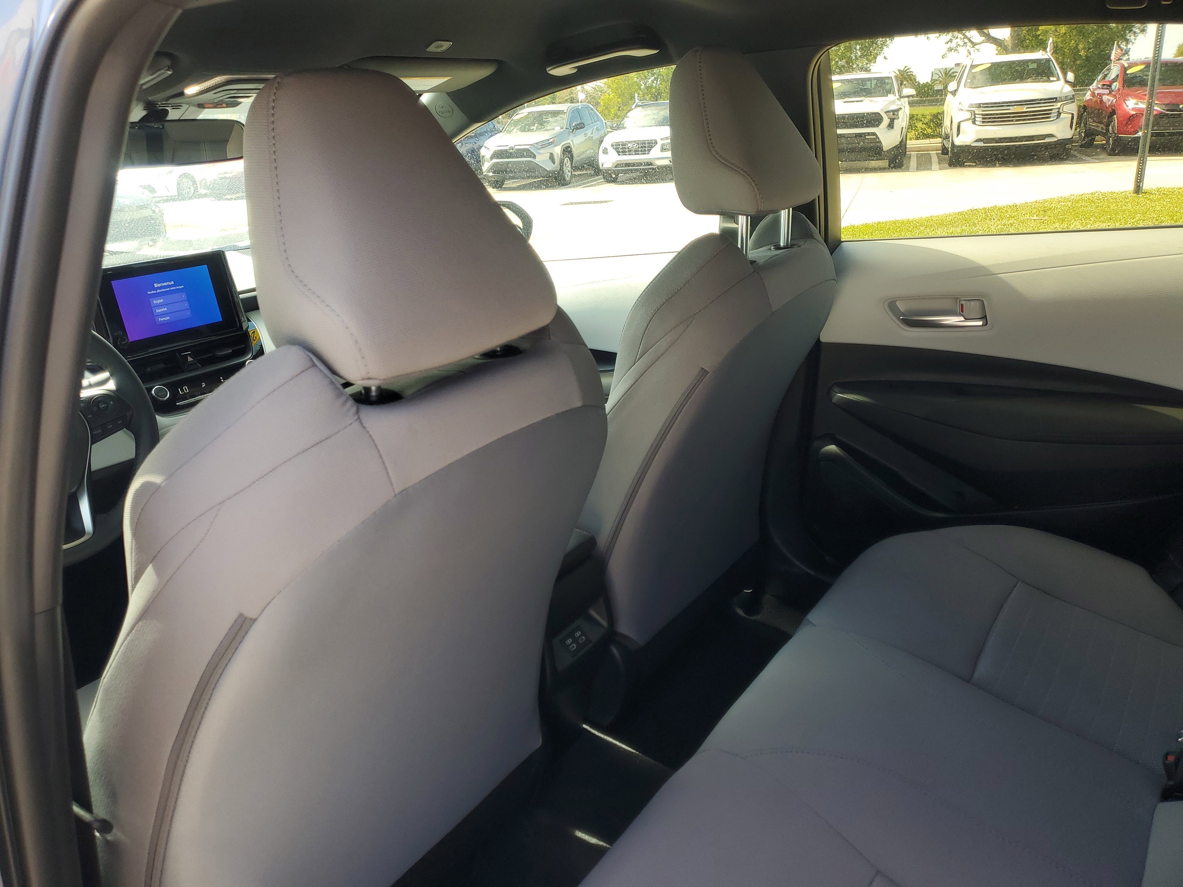 Used 2024 Celestite/Midnight Black Metallic Toyota SE image 12