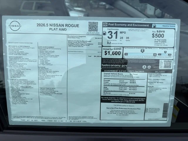 New 2026 Champagne Silver Metallic Nissan Platinum image 31