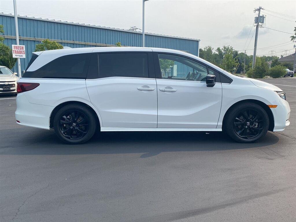Used 2023 Platinum White Pearl Honda Sport image 14