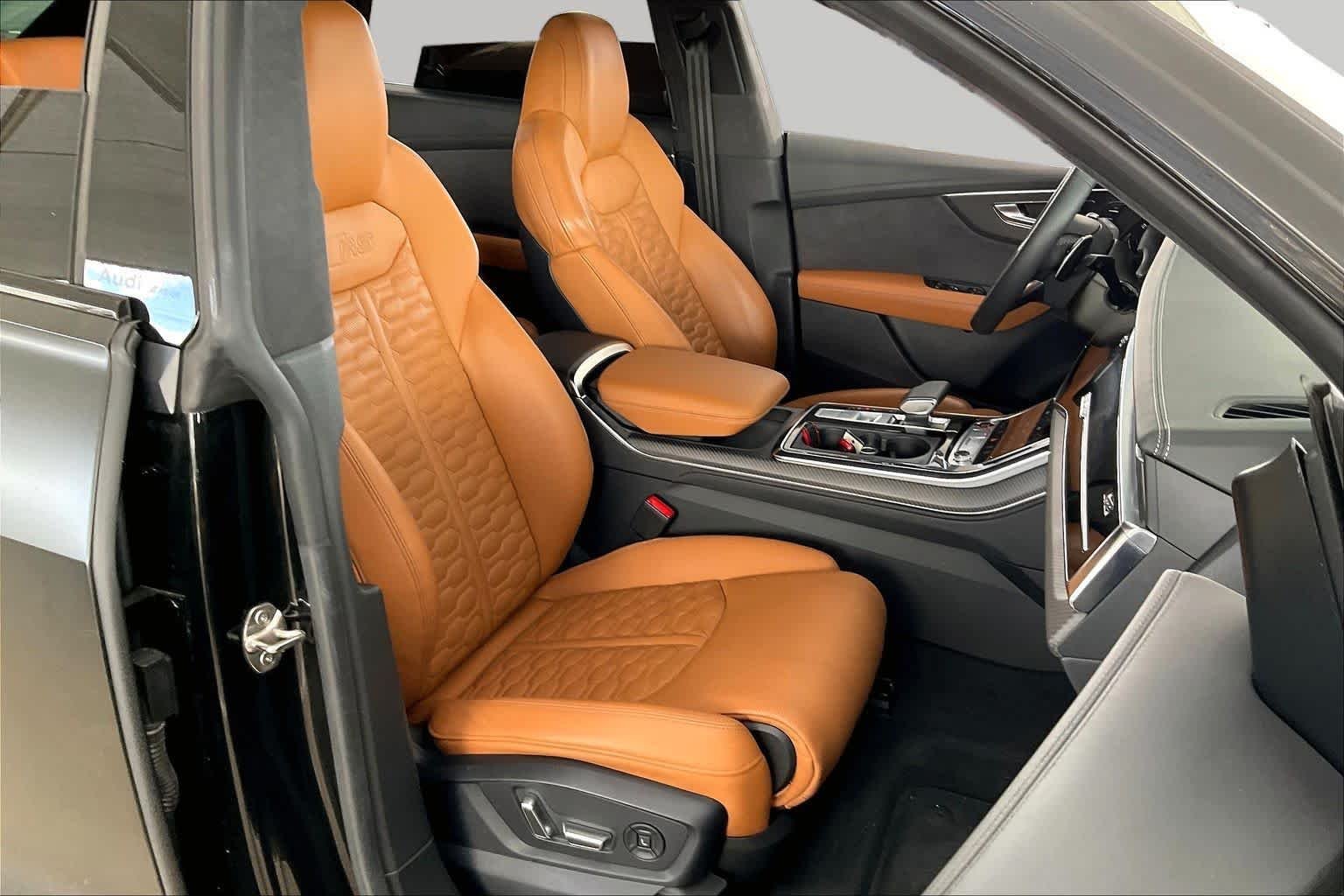 Used 2025 Mythos Black Metallic Audi performance image 9