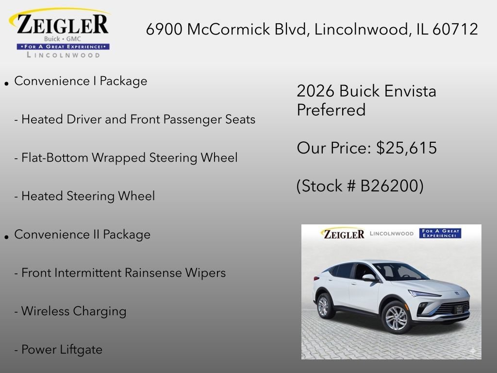 New 2026 Summit White Buick Preferred image 12