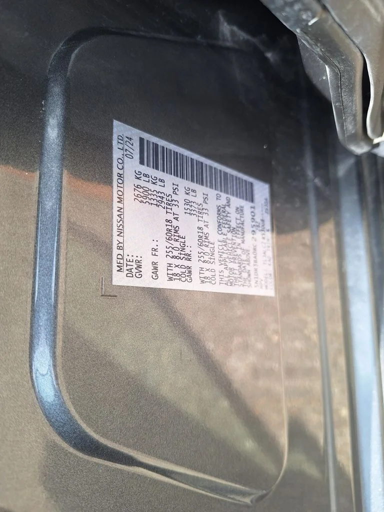Used 2024 Gray Nissan SV image 33