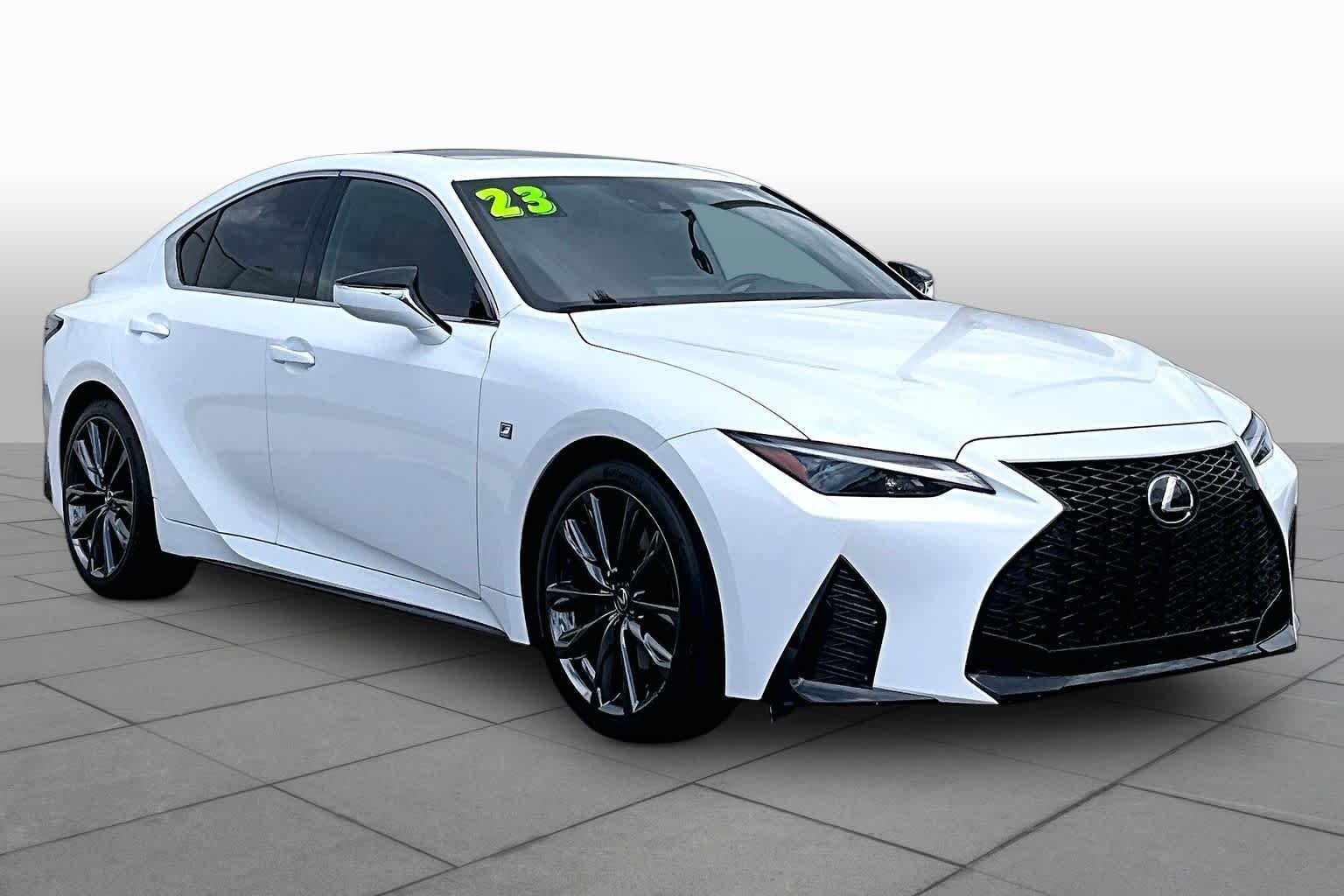 Certified Used 2023 Ultra White Lexus F SPORT image 3