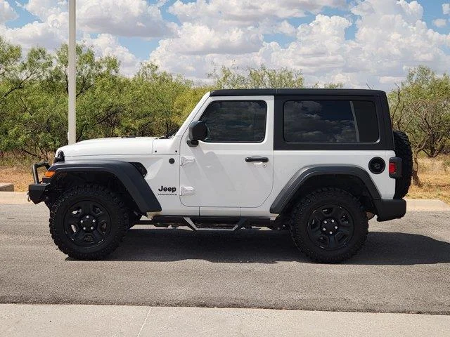 Used 2024 White Jeep Sport 4x4 image 4