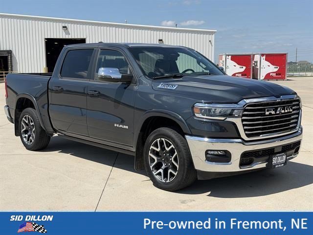 Used 2025 Forged Blue Metallic Ram Laramie image 14