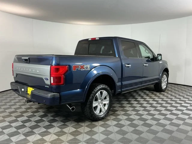 Used 2019 Blue Ford Platinum image 4