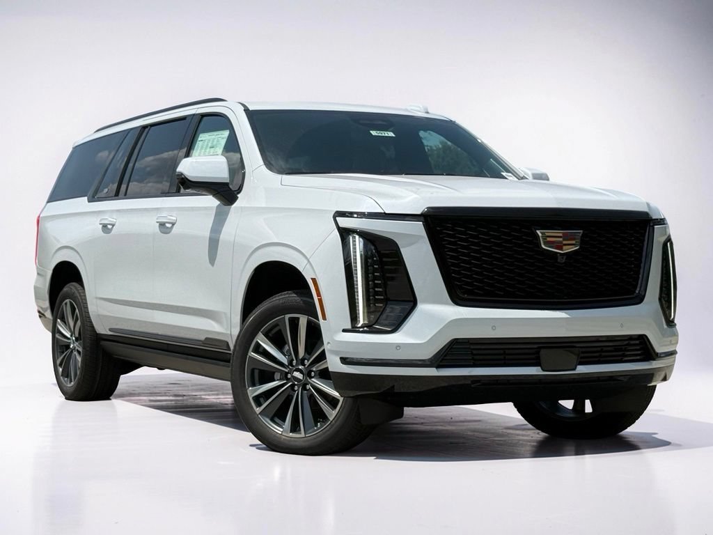 New 2026 Vibrant White Tricoat Cadillac Sport image 2