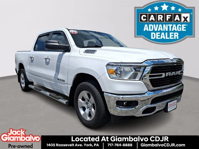 Used 2019 White Ram Big Horn/Lone Star image 1