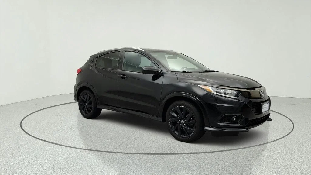 Used 2021 Crystal Black Pearl Honda Sport AWD CVT image 3