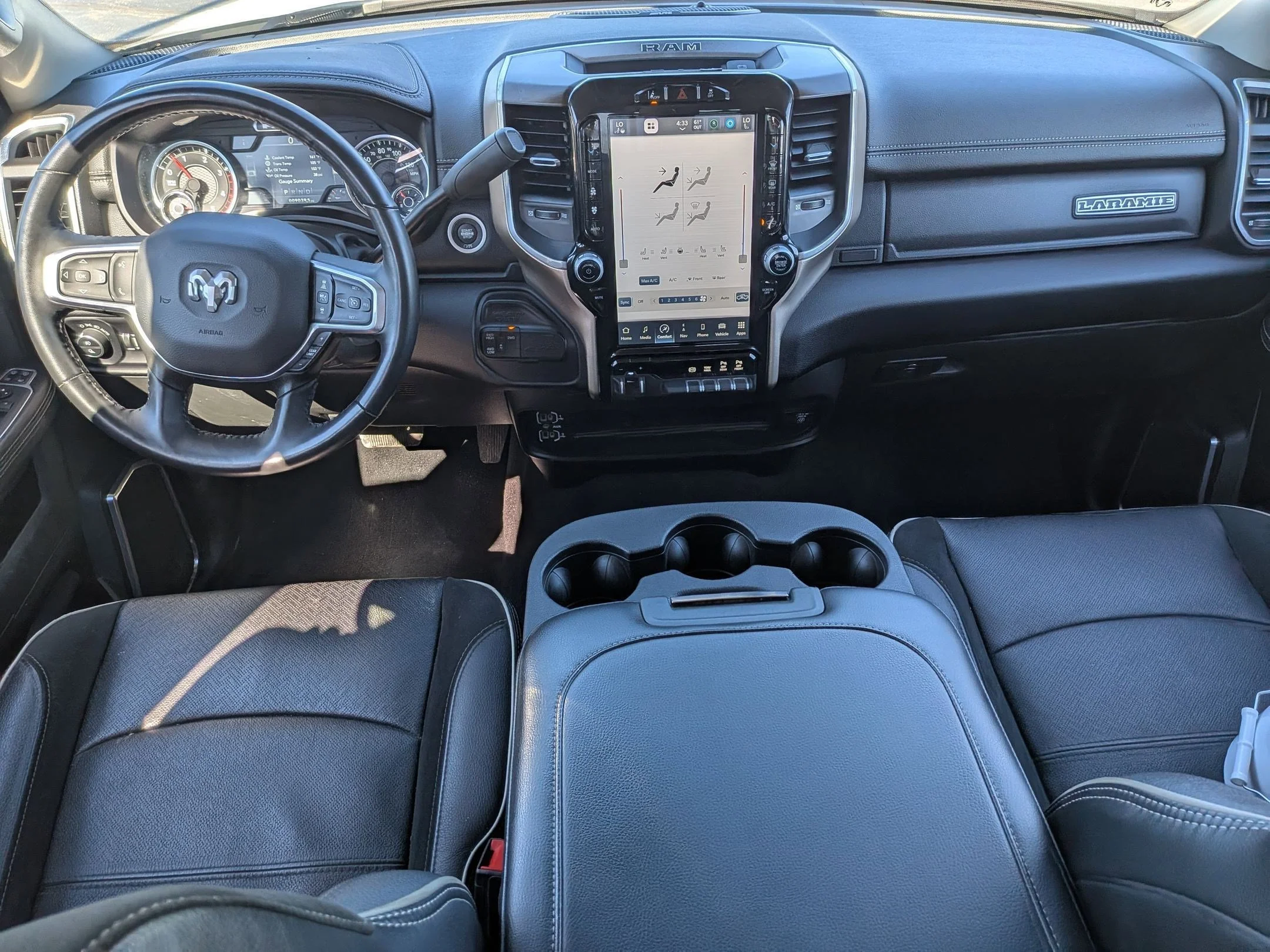 Used 2024 Bright White Clearcoat Ram Laramie image 20