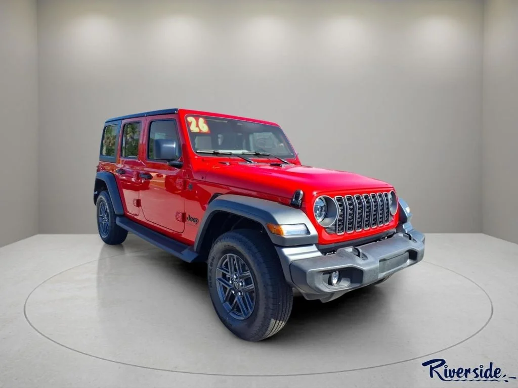 New 2026 Firecracker Red Clearcoat Jeep Sport S image 1