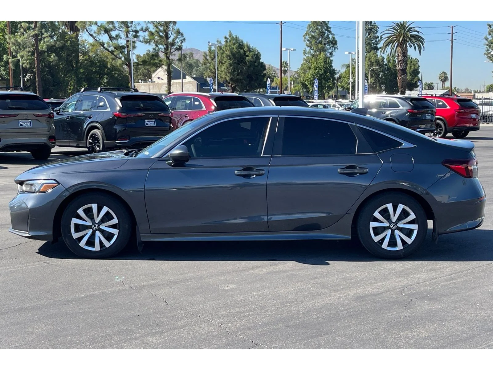Used 2026 Meteorite Gray Metallic Honda LX image 2
