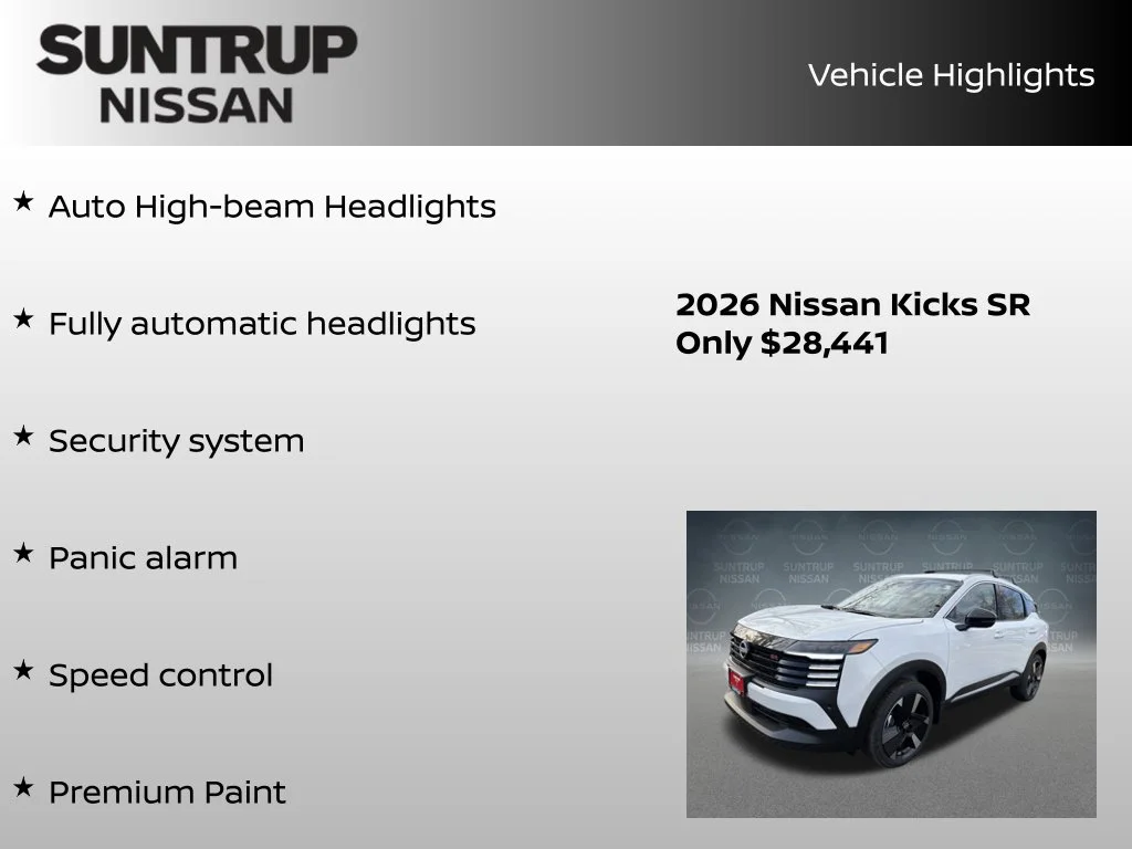 Certified Used 2026 White Nissan SR image 38