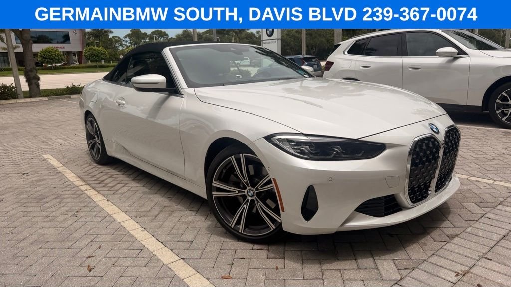 Certified Used 2024 White Metallic BMW 430i image 10