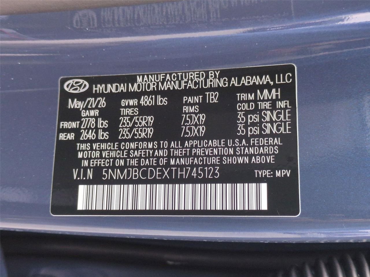 New 2026 Atlantis Blue Hyundai SEL Plus AWD image 39