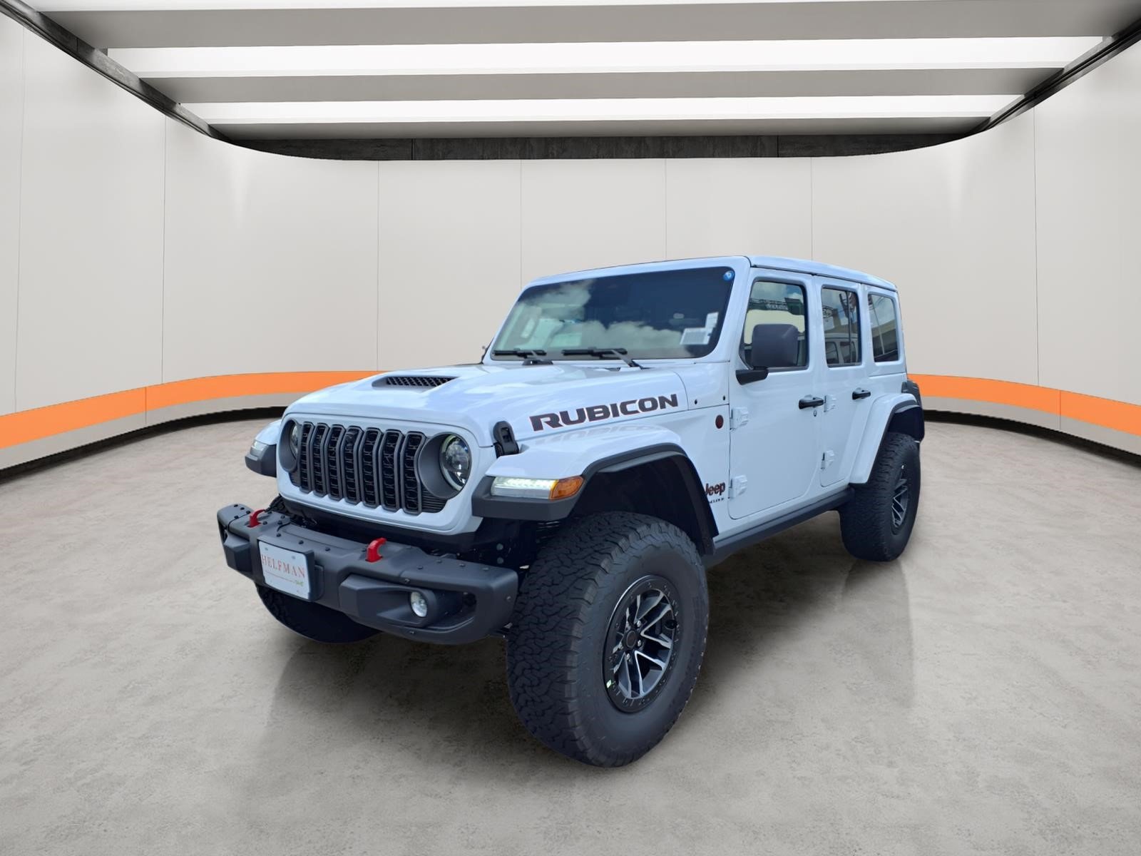 New 2026 Bright White Clearcoat Jeep Rubicon X image 3