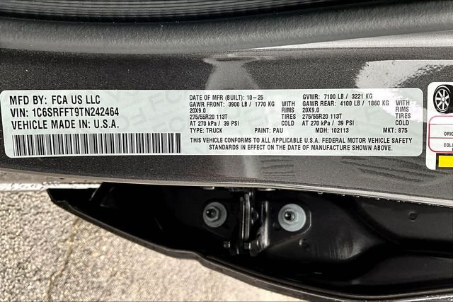 New 2026 Ram 1500 Big Horn/Lone Star 4D Crew Cab