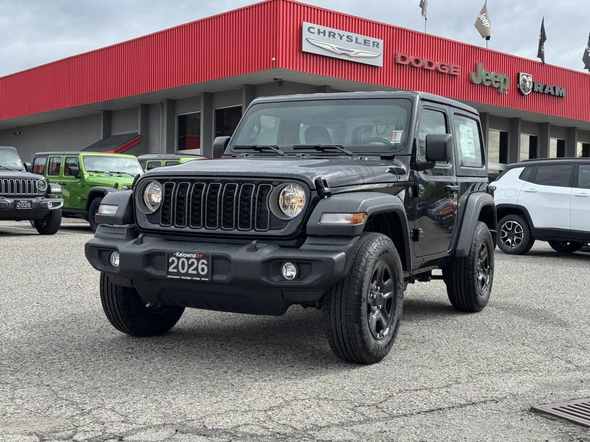 New 2026 Black Jeep Sport image 1