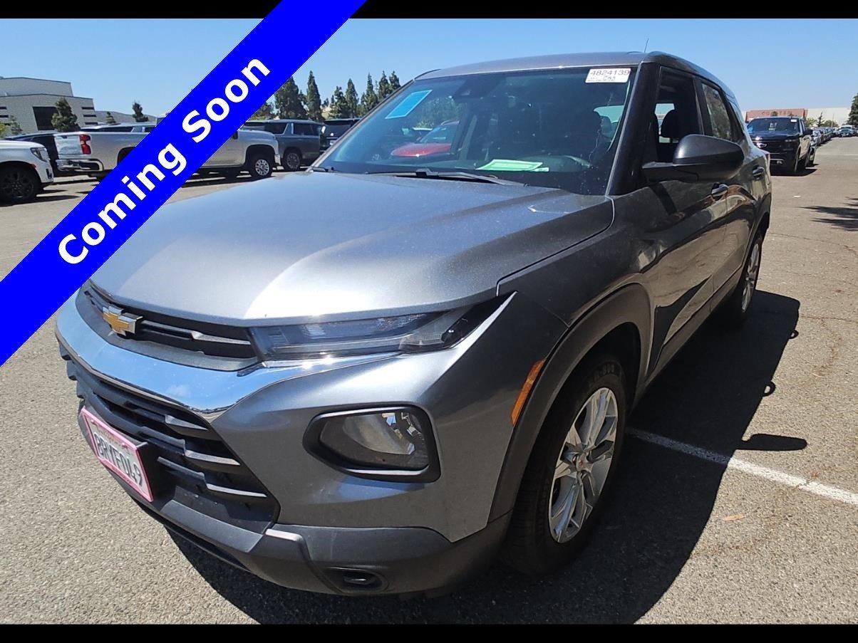 Used 2021 SATIN STEEL METALLIC Chevrolet LS image 1