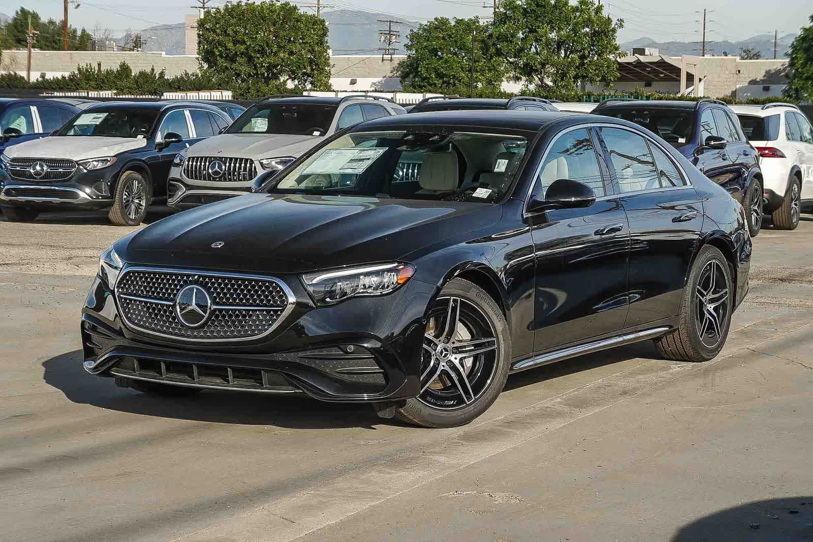 New 2026 Obsidian Black Metallic Mercedes-Benz E 350 image 1