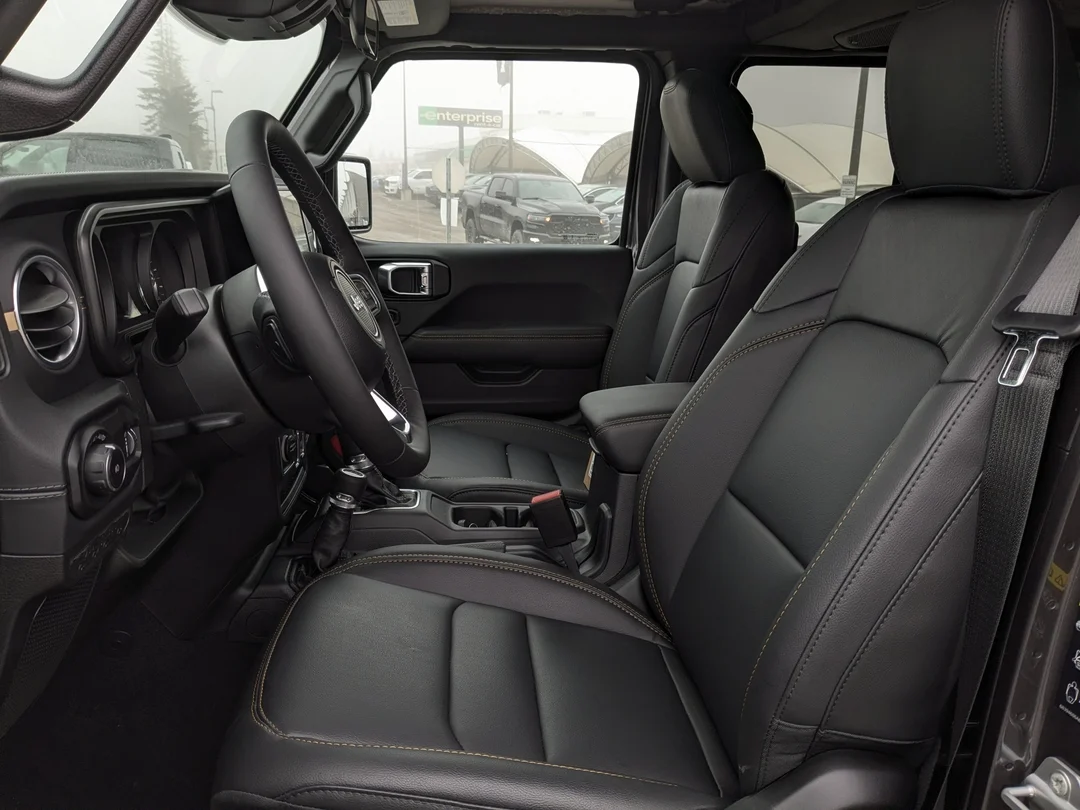 New 2026 Grey Jeep Sahara - - 4x4 - McKinley Leather - Body-Color Top - Power Seats - Remote Start & More! image 13