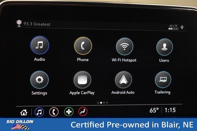 Used 2021 Shadow Gray Metallic Chevrolet Z71 image 3