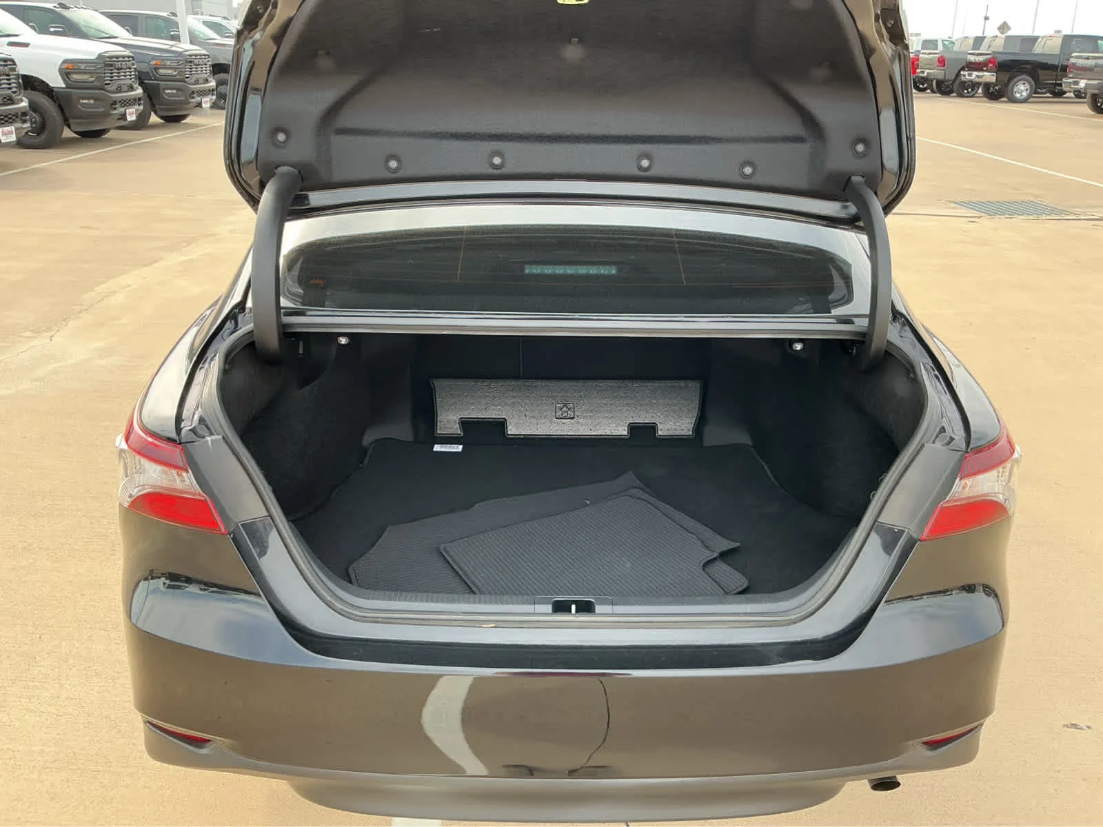 Used 2023 Midnight Black Metallic Toyota LE image 17