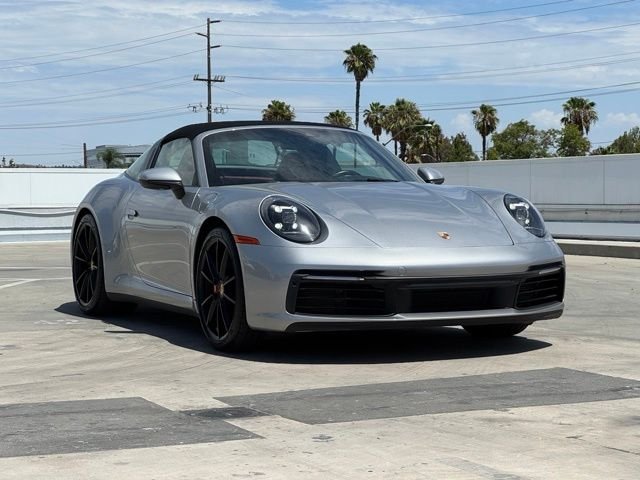 Used 2021 GT Silver Metallic Porsche Targa 4S image 4