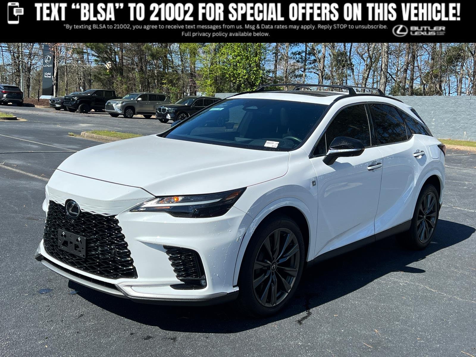Used 2023 Ultra White Lexus 350 F SPORT Handling image 1