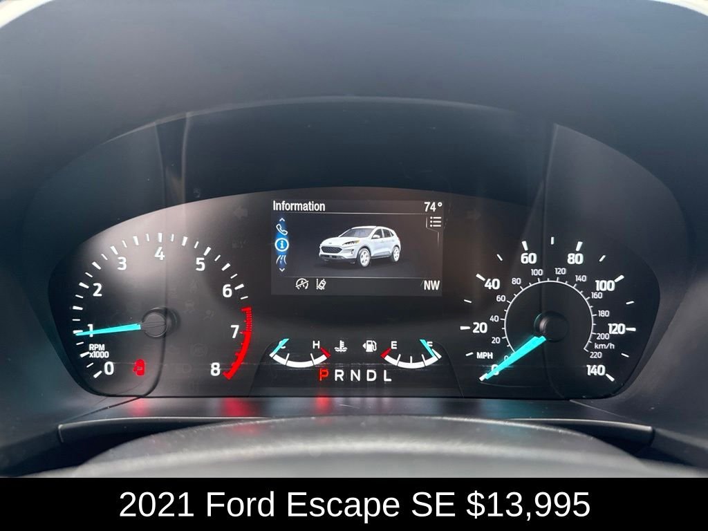 Used 2021 Oxford White Ford SE image 22