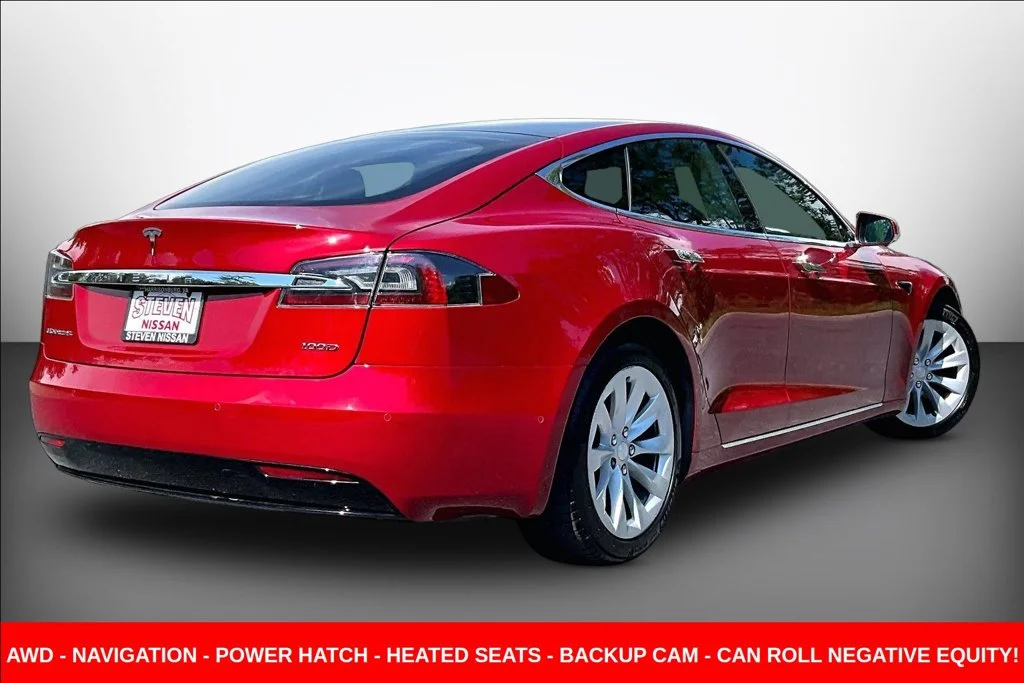 Used 2018 Red Tesla 100D image 6