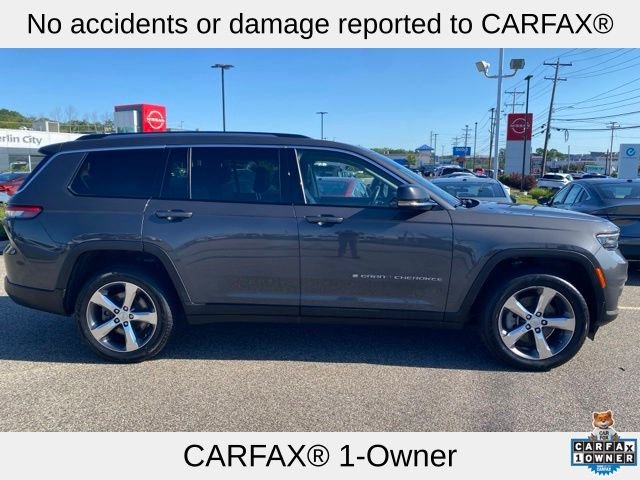 Used 2021 Gray Metallic Jeep Limited image 2