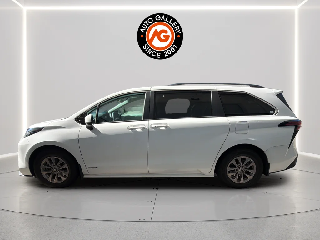 Used 2021 White Toyota LE image 4