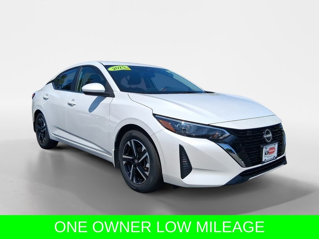 Used 2025 White Nissan SV image 1
