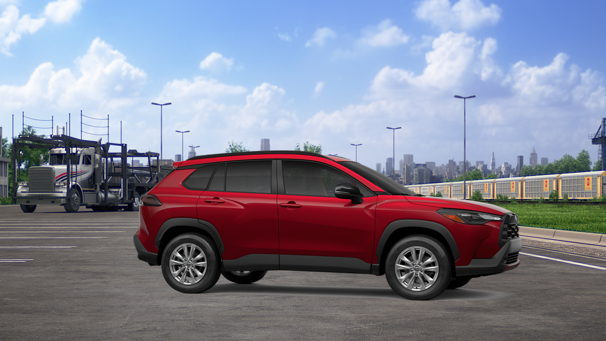 New 2026 Soul Red Crystal Toyota LE image 13