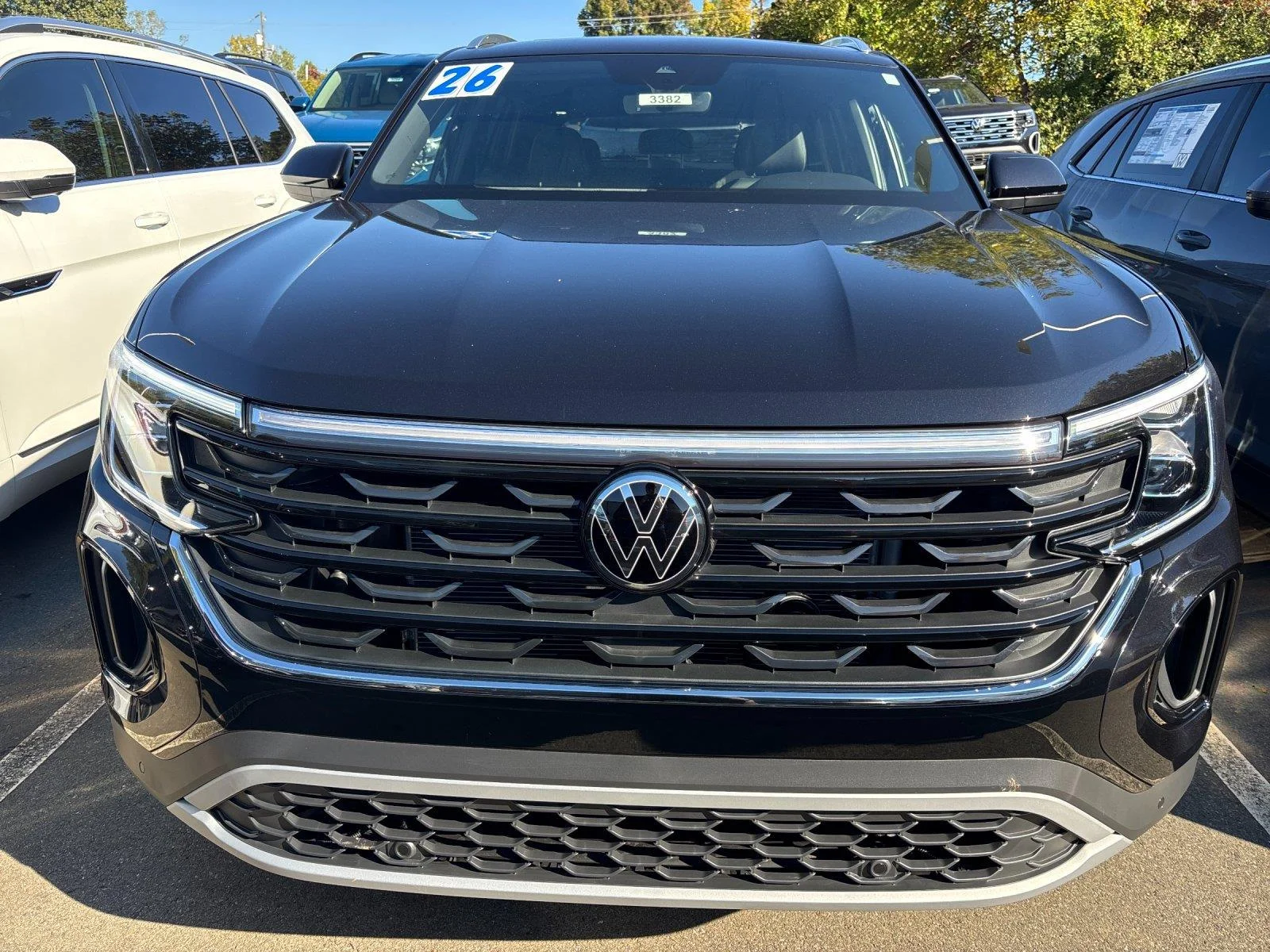 New 2026 Deep Black Pearl Volkswagen 2.0T SE w/Technology image 8