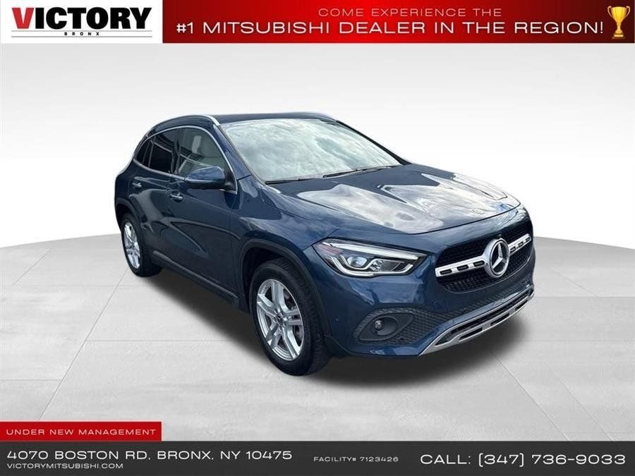 Used 2022 Blue Mercedes-Benz GLA 250 image 3